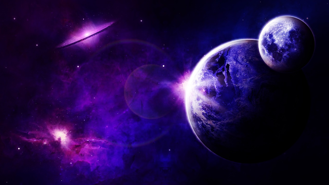 space universe space travel free photo