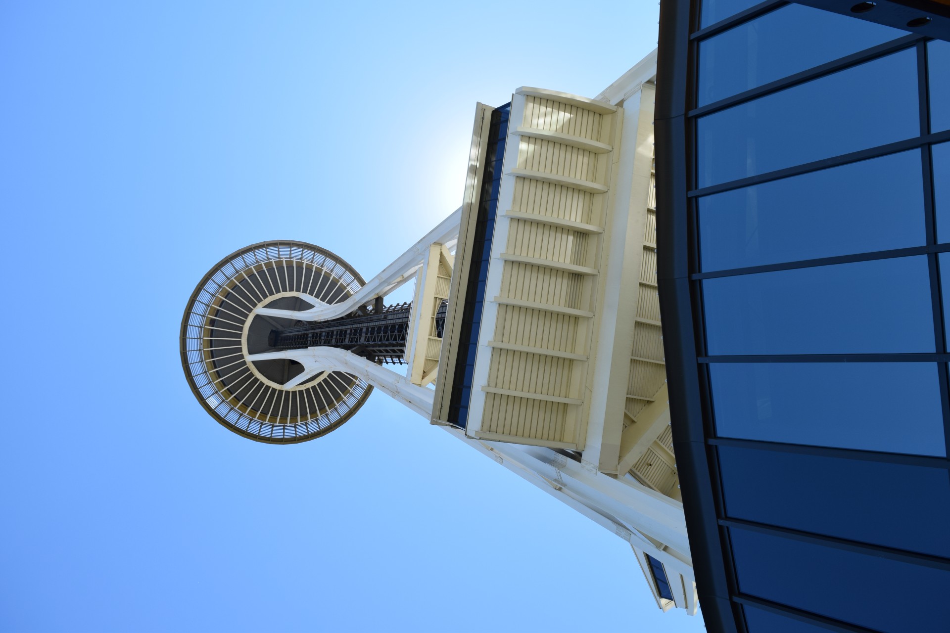 space needle landmark needle free photo