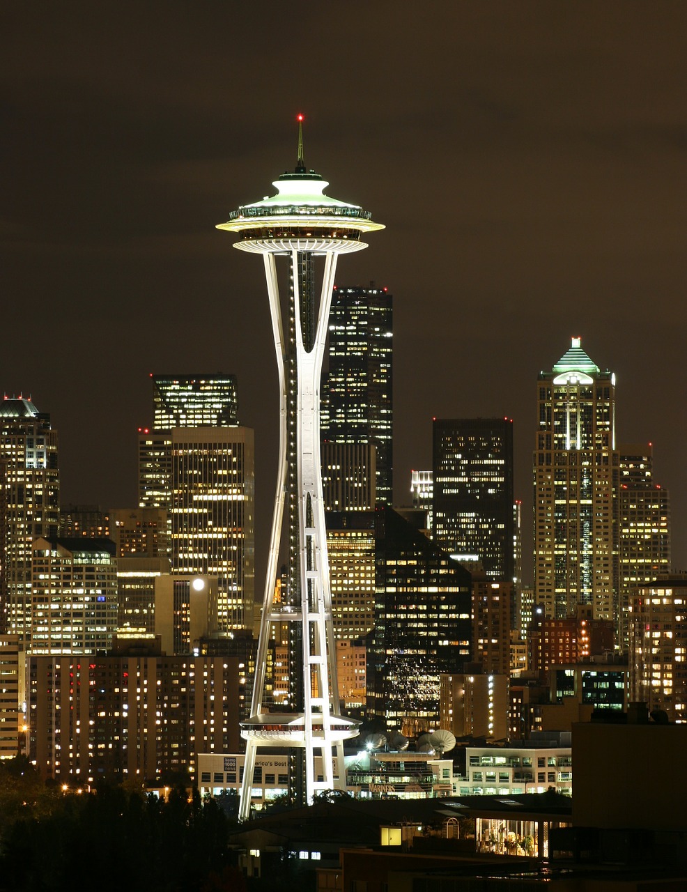 space needle seattle washington free photo