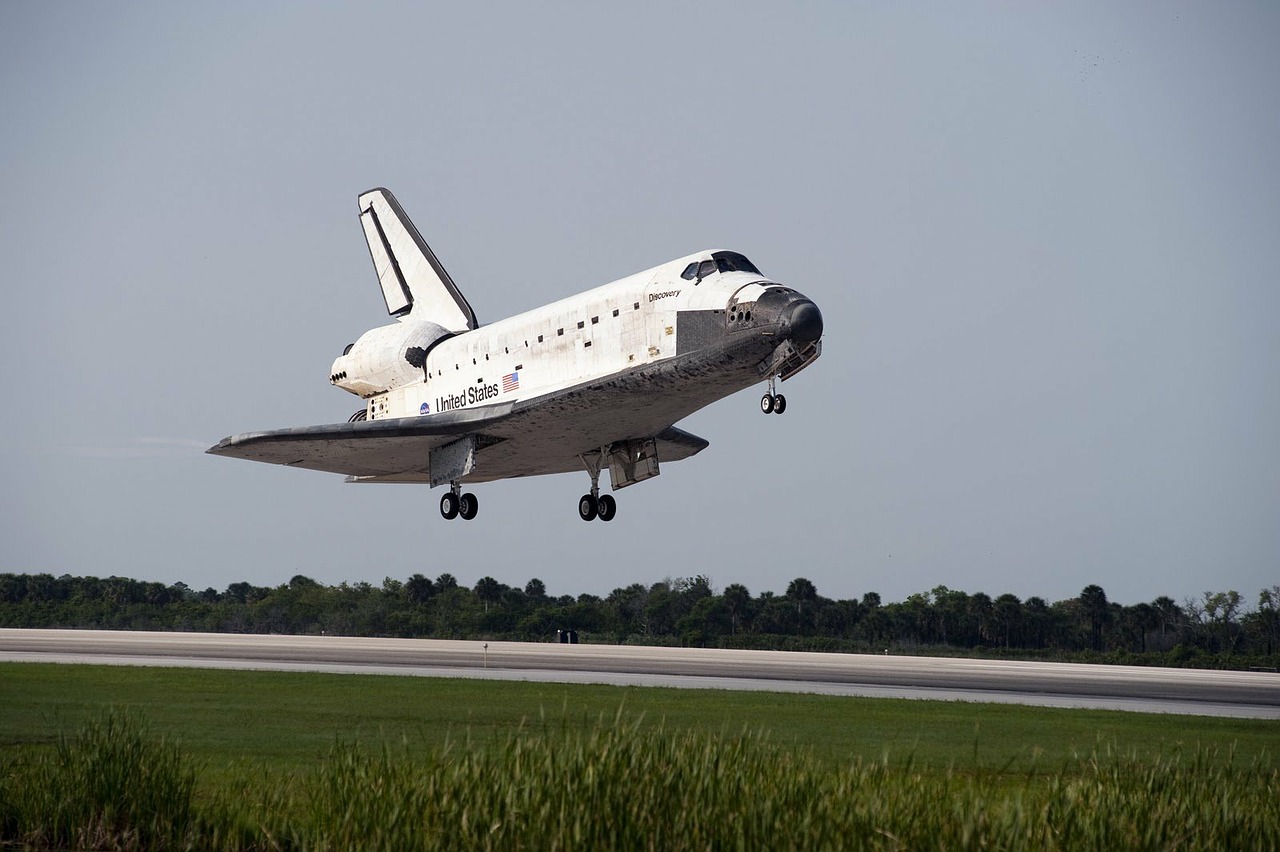 space shuttle start land free photo