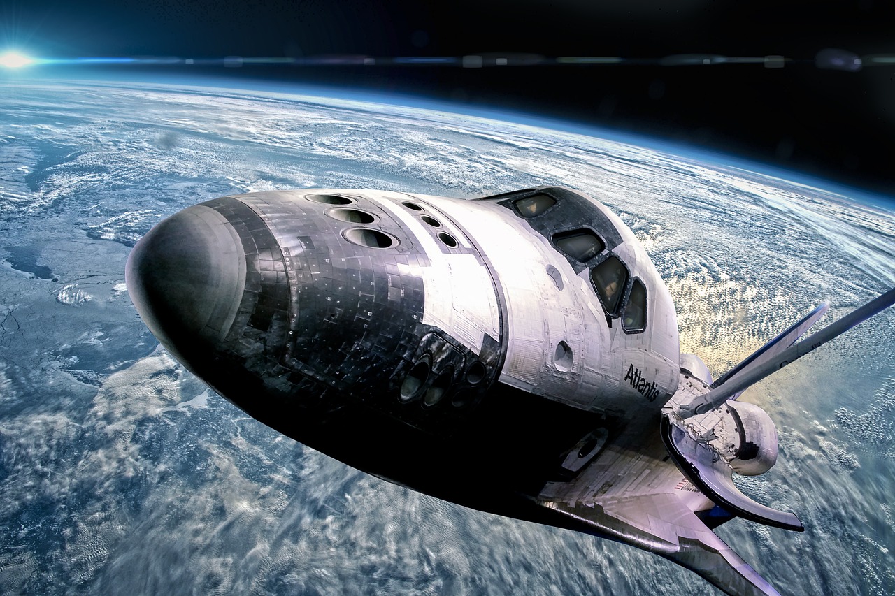 space shuttle space sci fi free photo