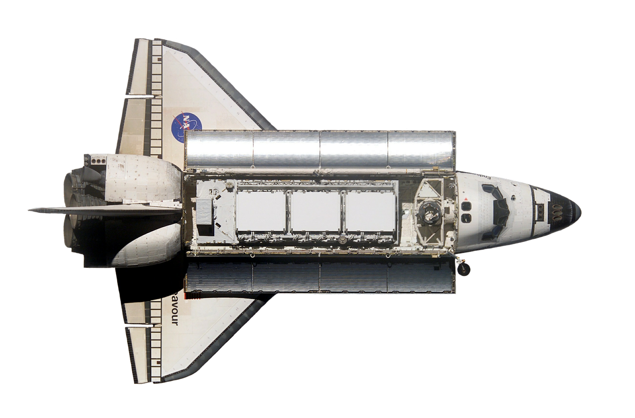 space shuttle endeavour top free photo