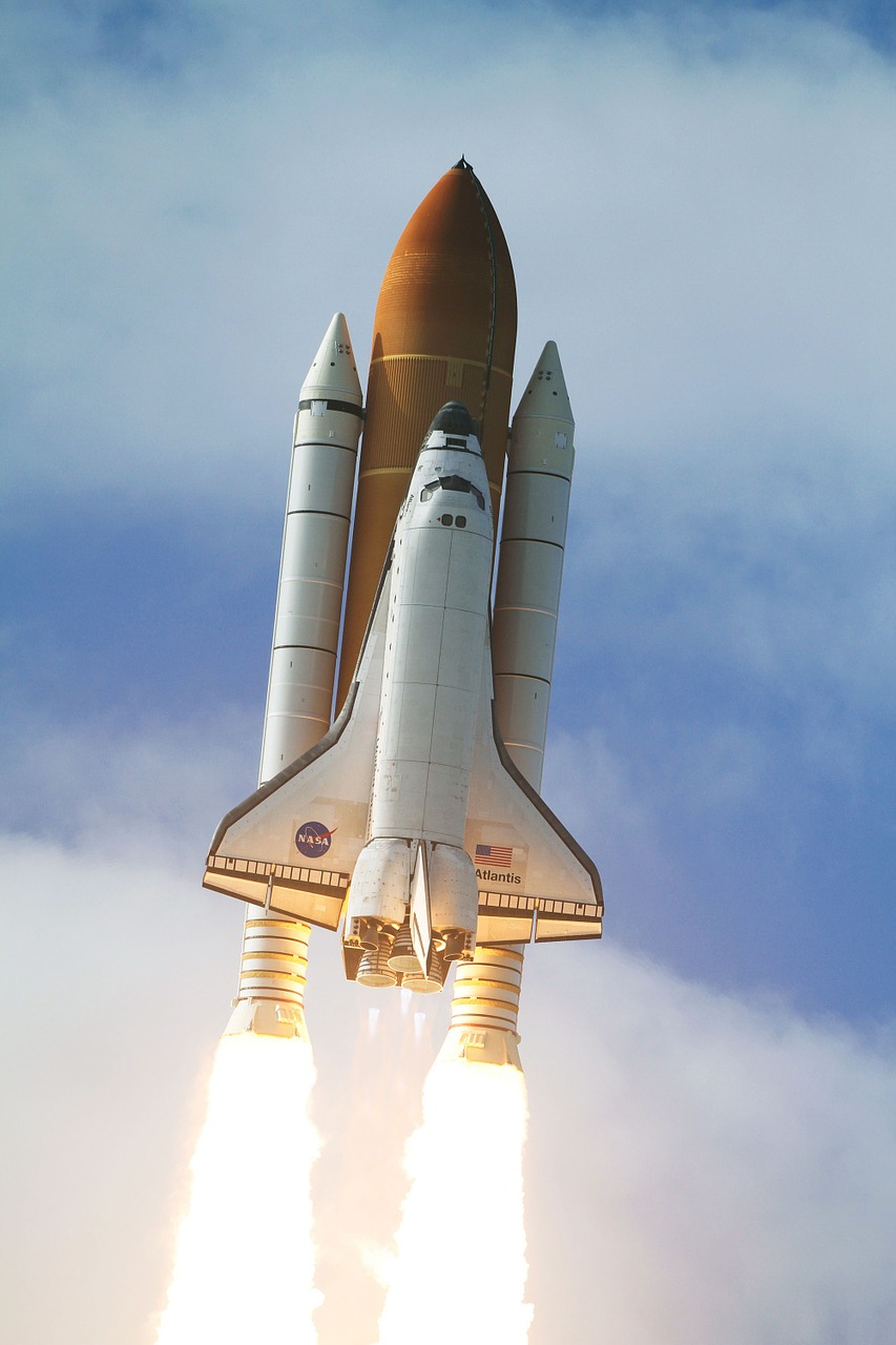 space shuttle liftoff launch free photo