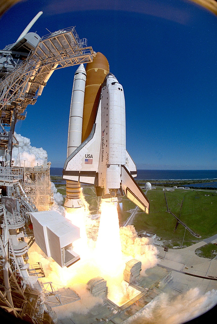 space shuttle lift off shuttle free photo
