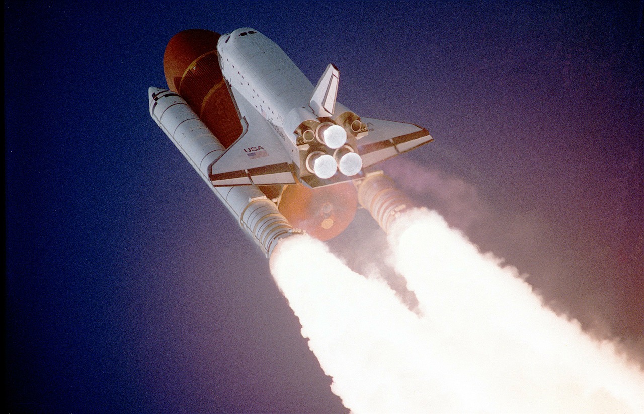 space shuttle lift-off liftoff free photo