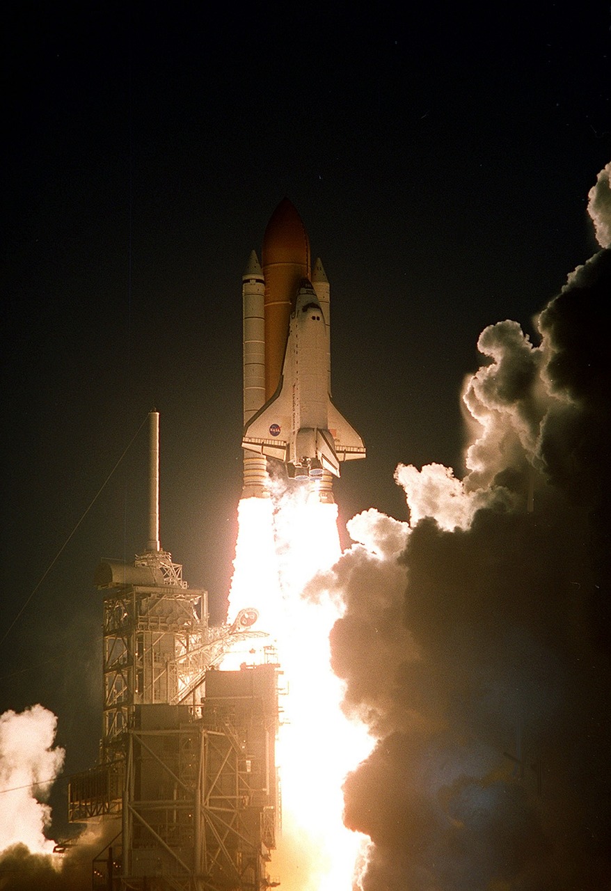 space shuttle atlantis liftoff launch free photo
