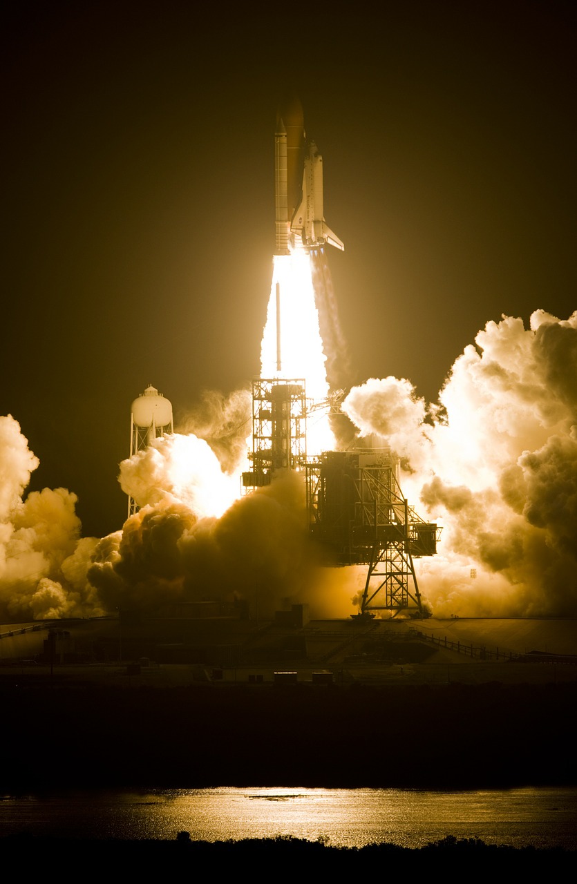 space shuttle endeavour liftoff launch launchpad free photo