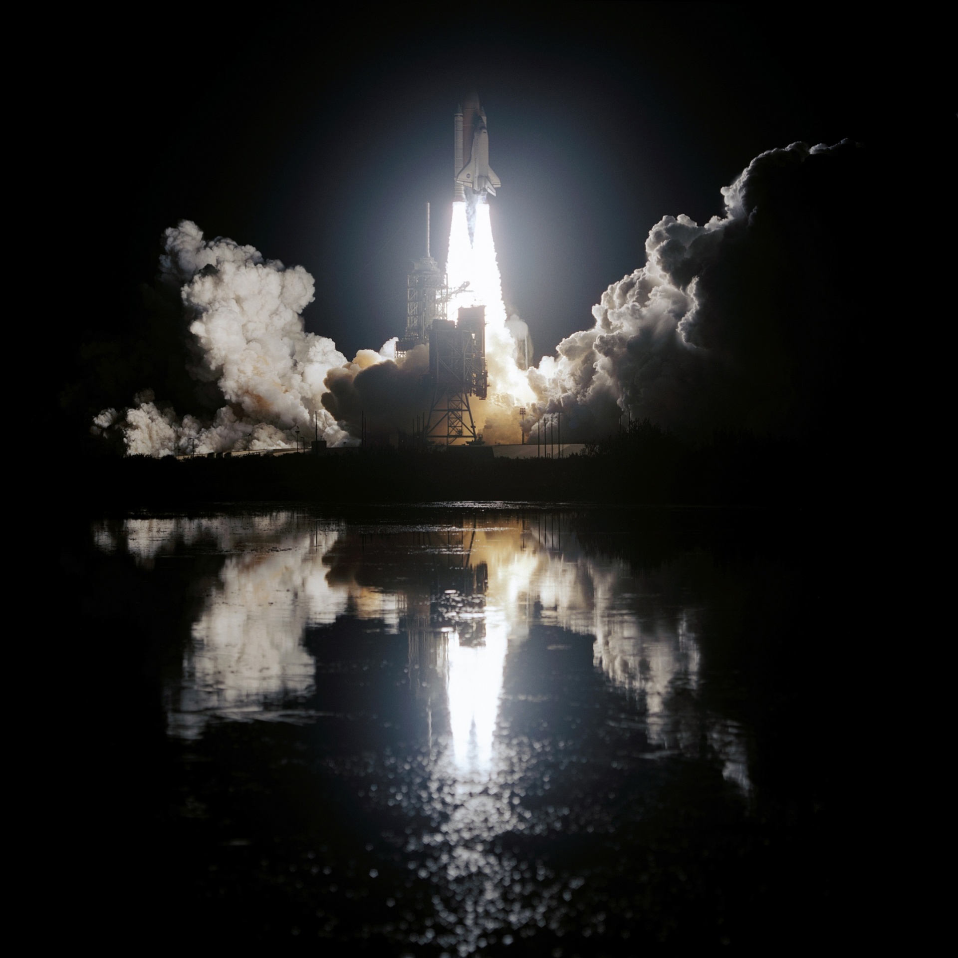 space shuttle launch free photo