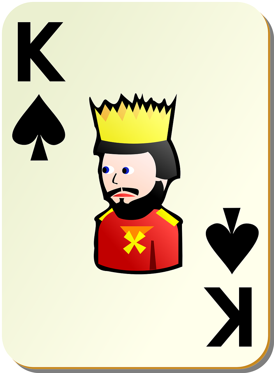 spades king playing cards free photo