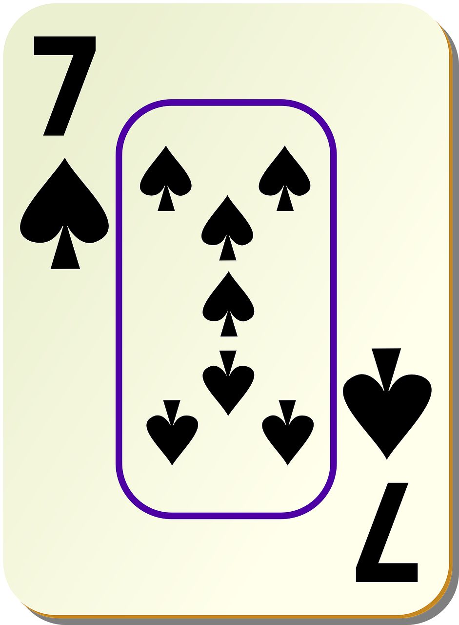 spades seven 7 free photo