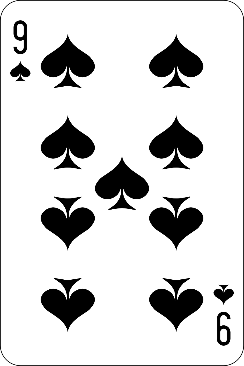 spades nine deck free photo