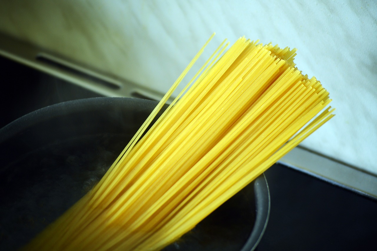 spaghetti noodles pasta free photo