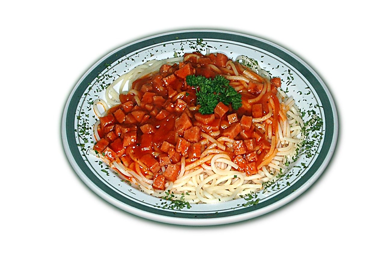 spaghetti eat food free photo