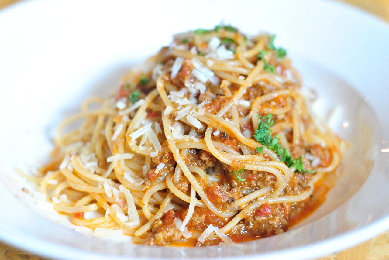 spaghetti food delicious free photo