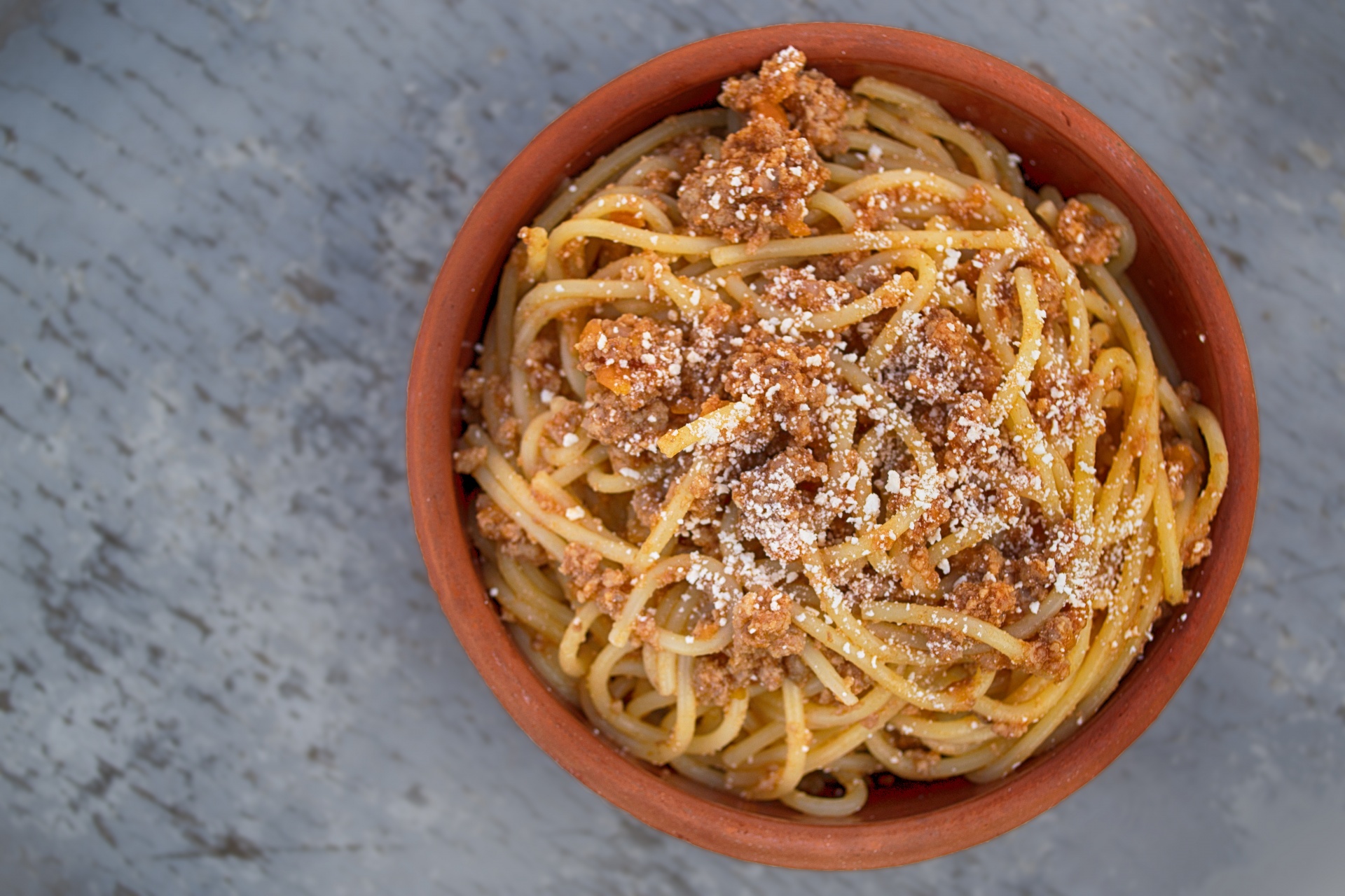 spaghetti bolognese food free photo