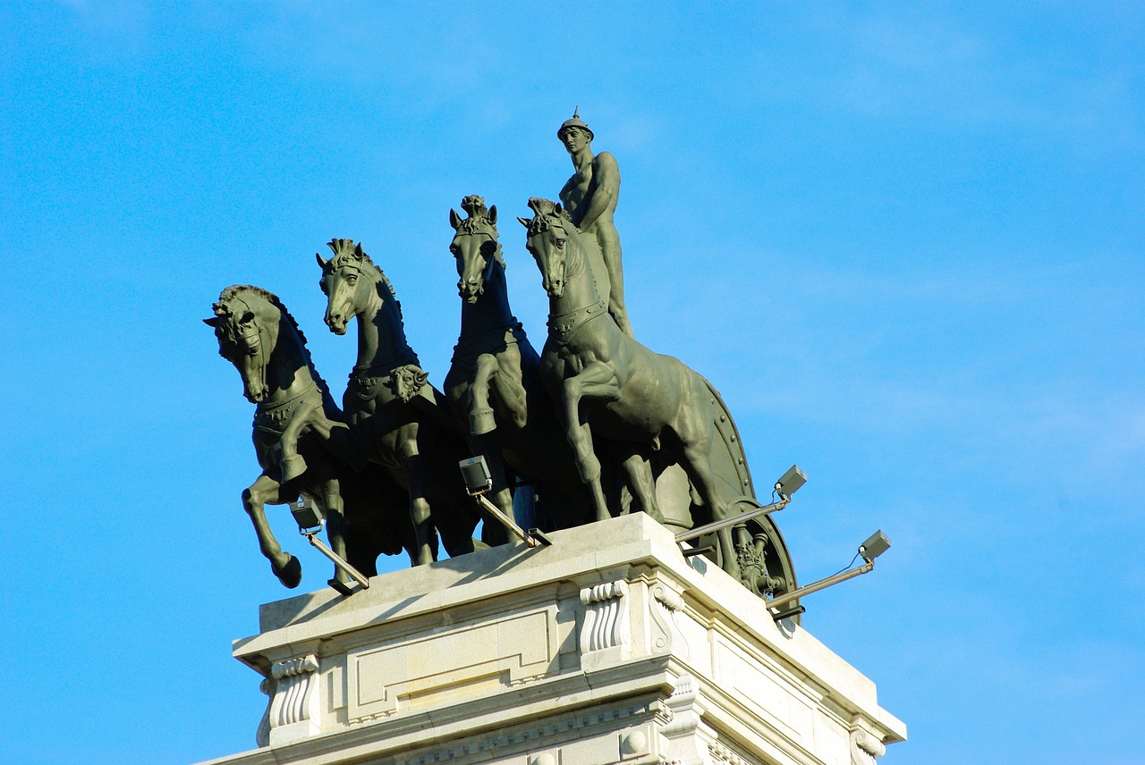 spain madrid gran via free photo