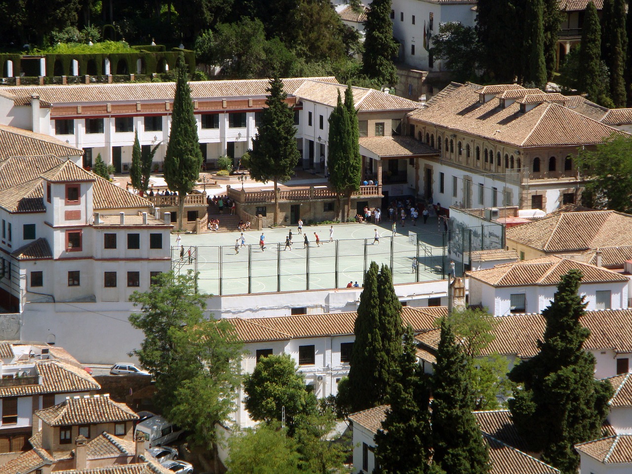 spain architecture landscape free photo