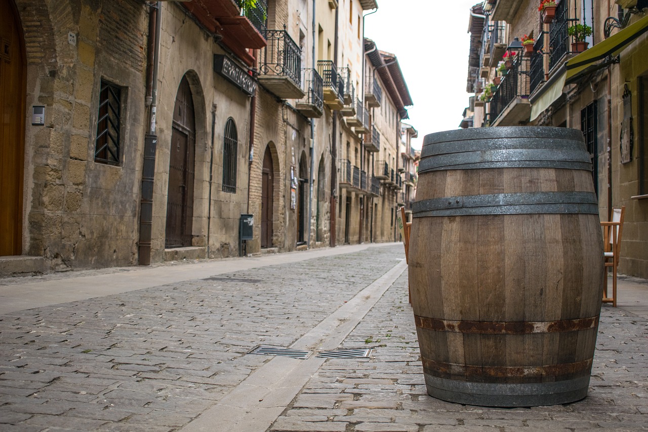 spain santiago path architecture free photo