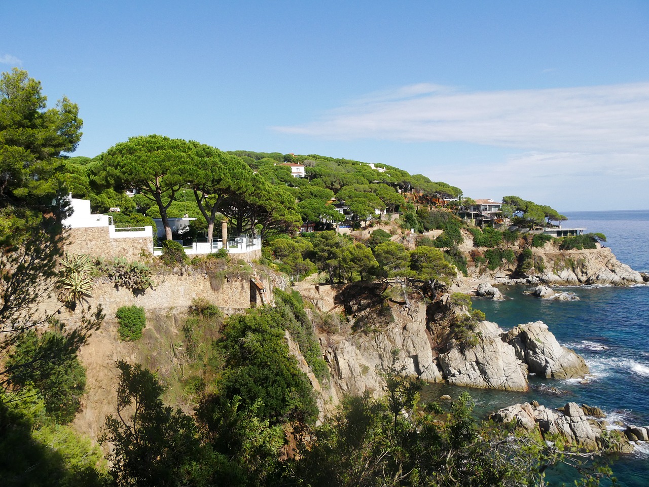 spain costa brava coast free photo