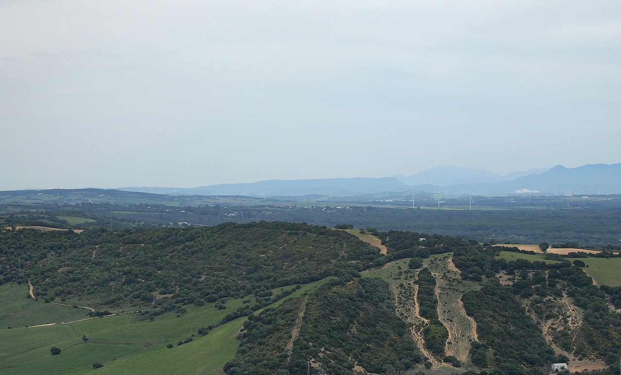 spain landscape aerial free photo