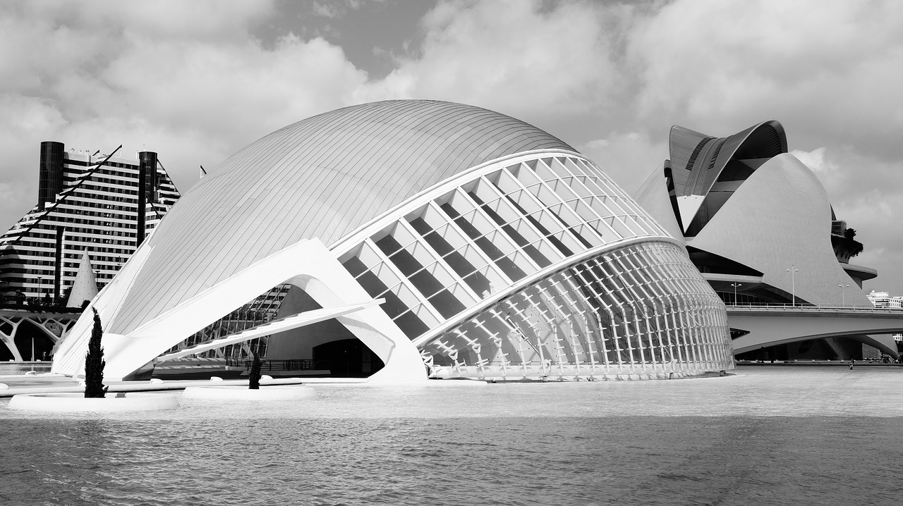 spain valencia black and white free photo