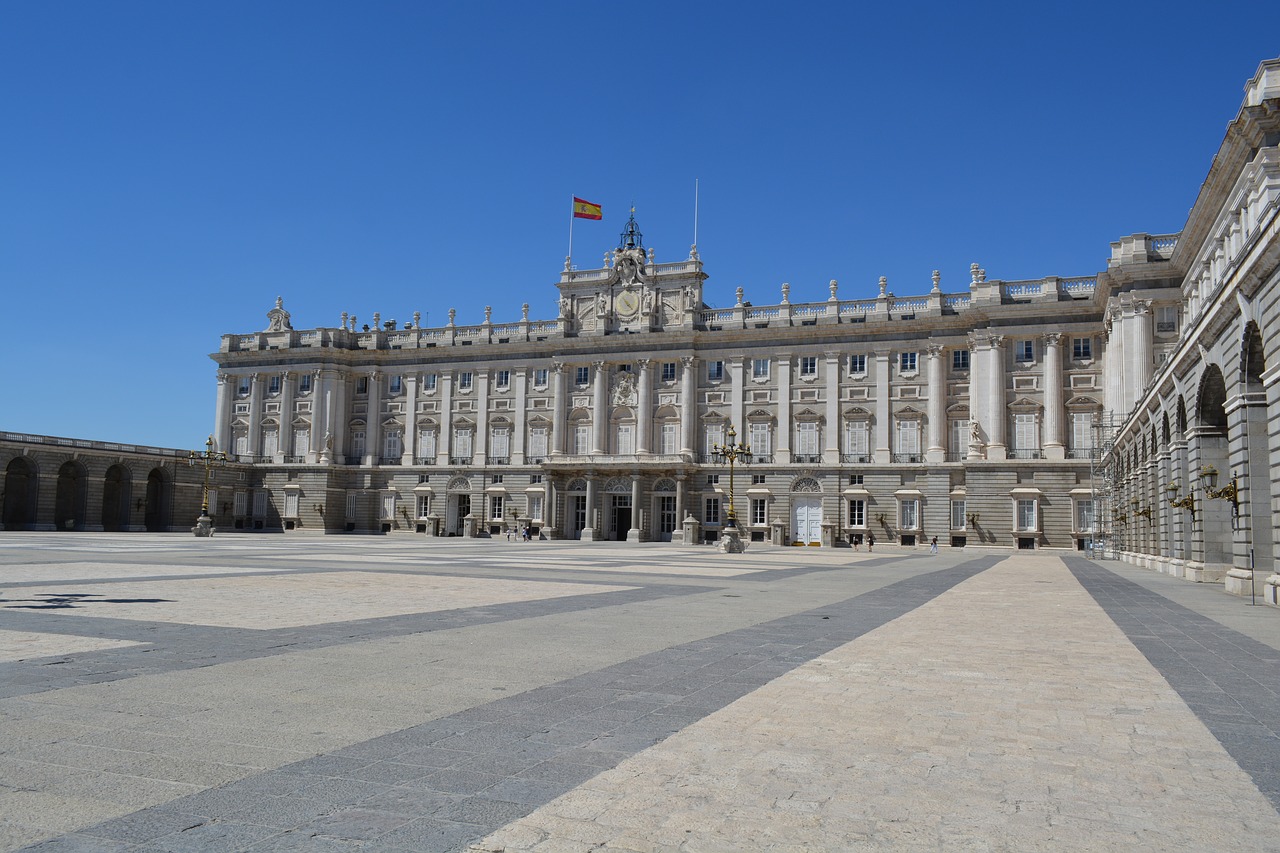 spain royal palace madrid free photo