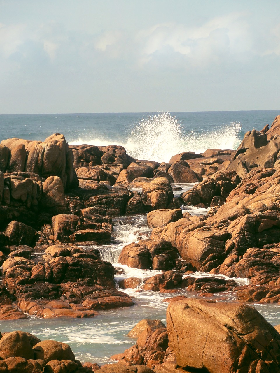 spain coast of death stones free photo