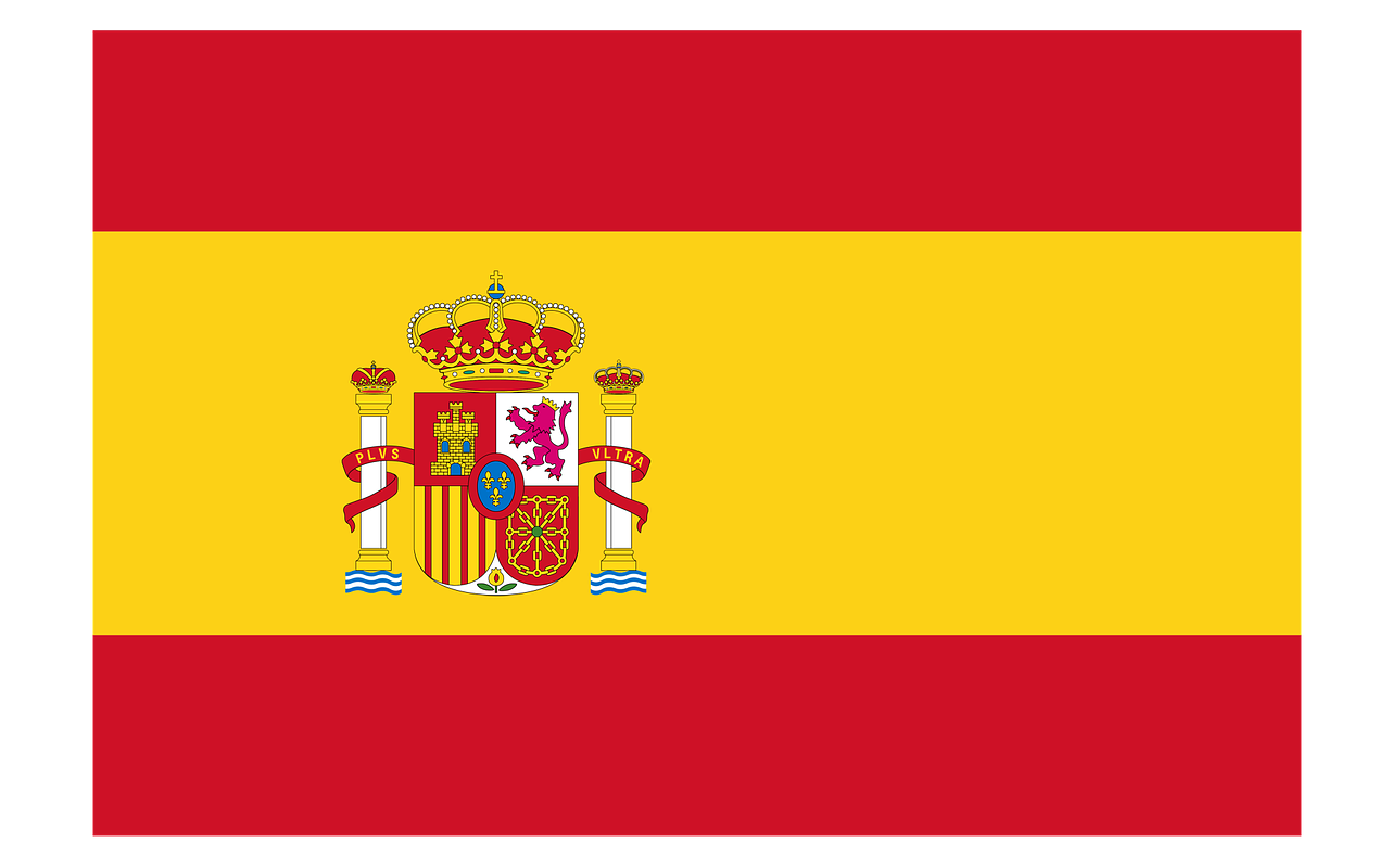 spain yellow red free photo