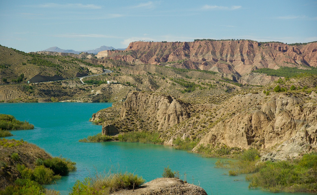 spain andalusia lake free photo