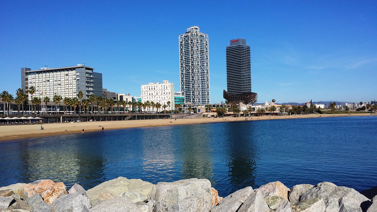 spain barcelona barceloneta free photo