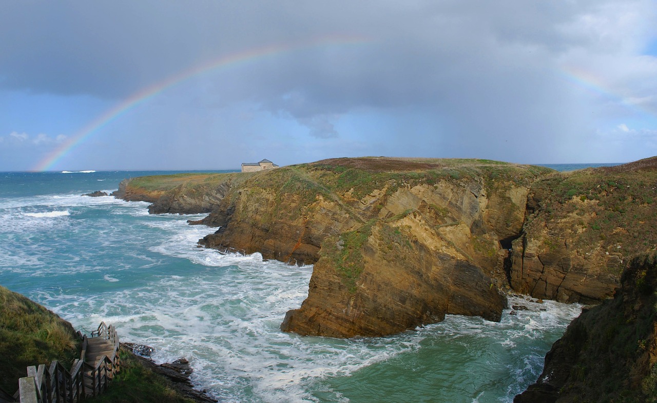 spain coast coastline free photo