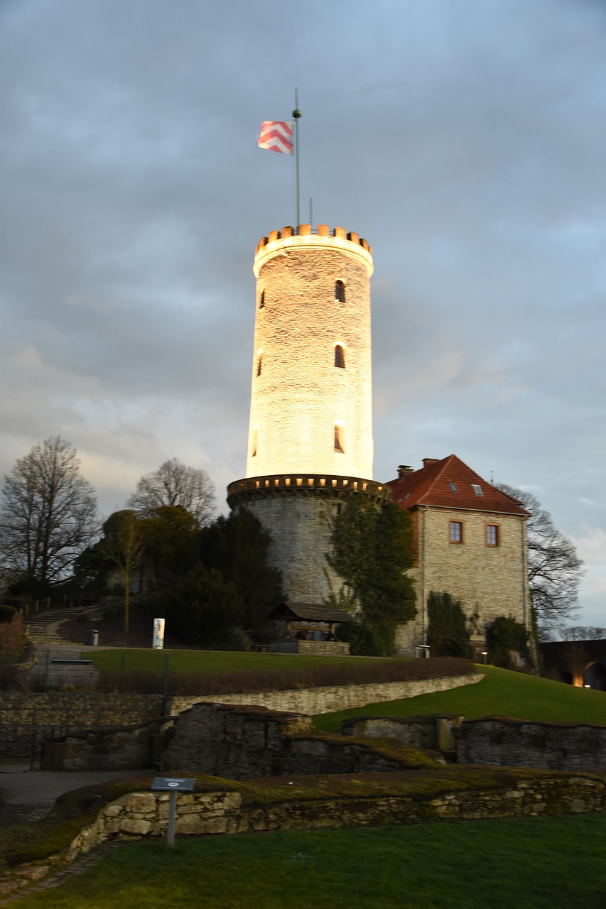 sparrenburg bielefeld tower free photo