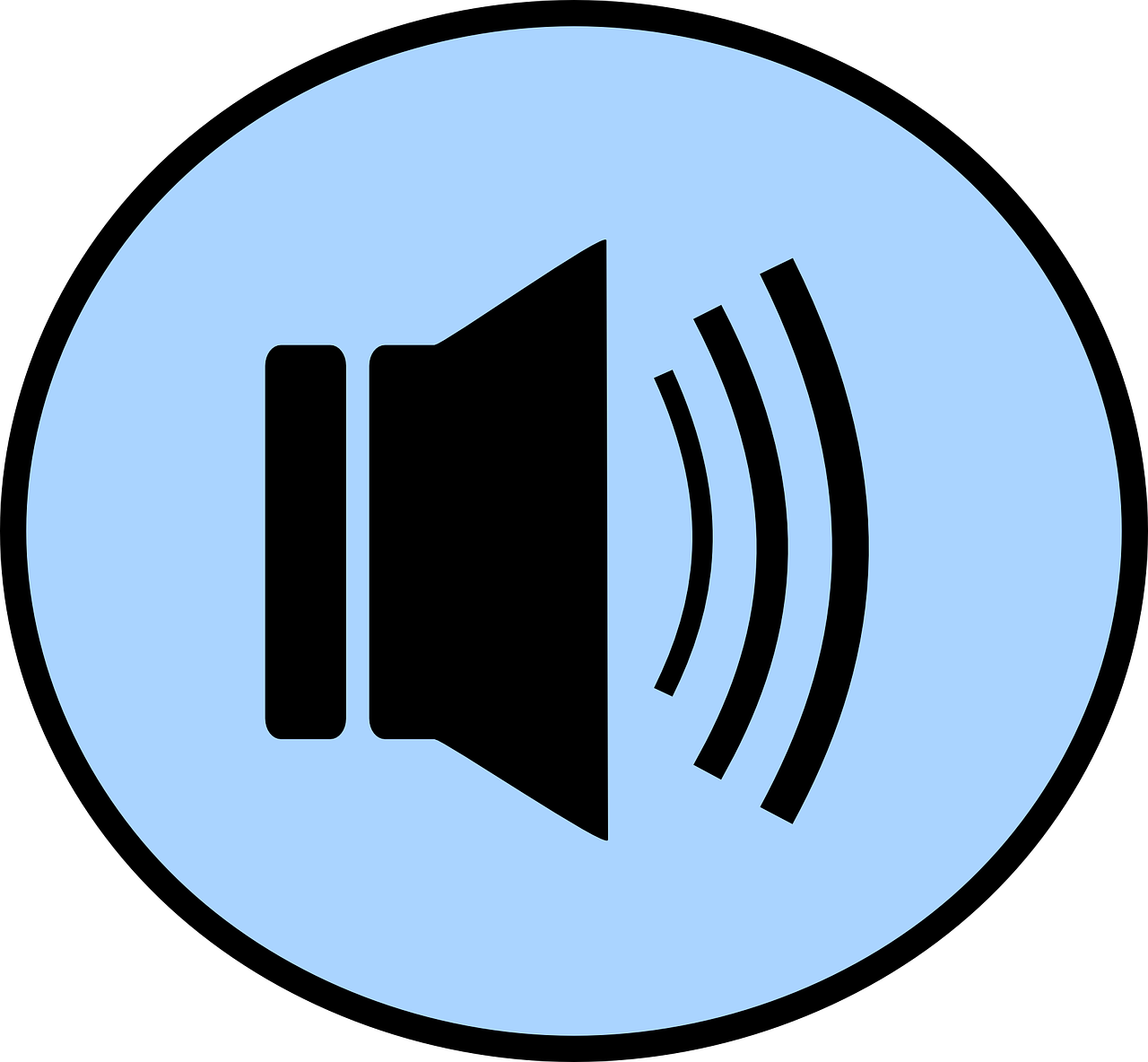 speaker button symbol free photo