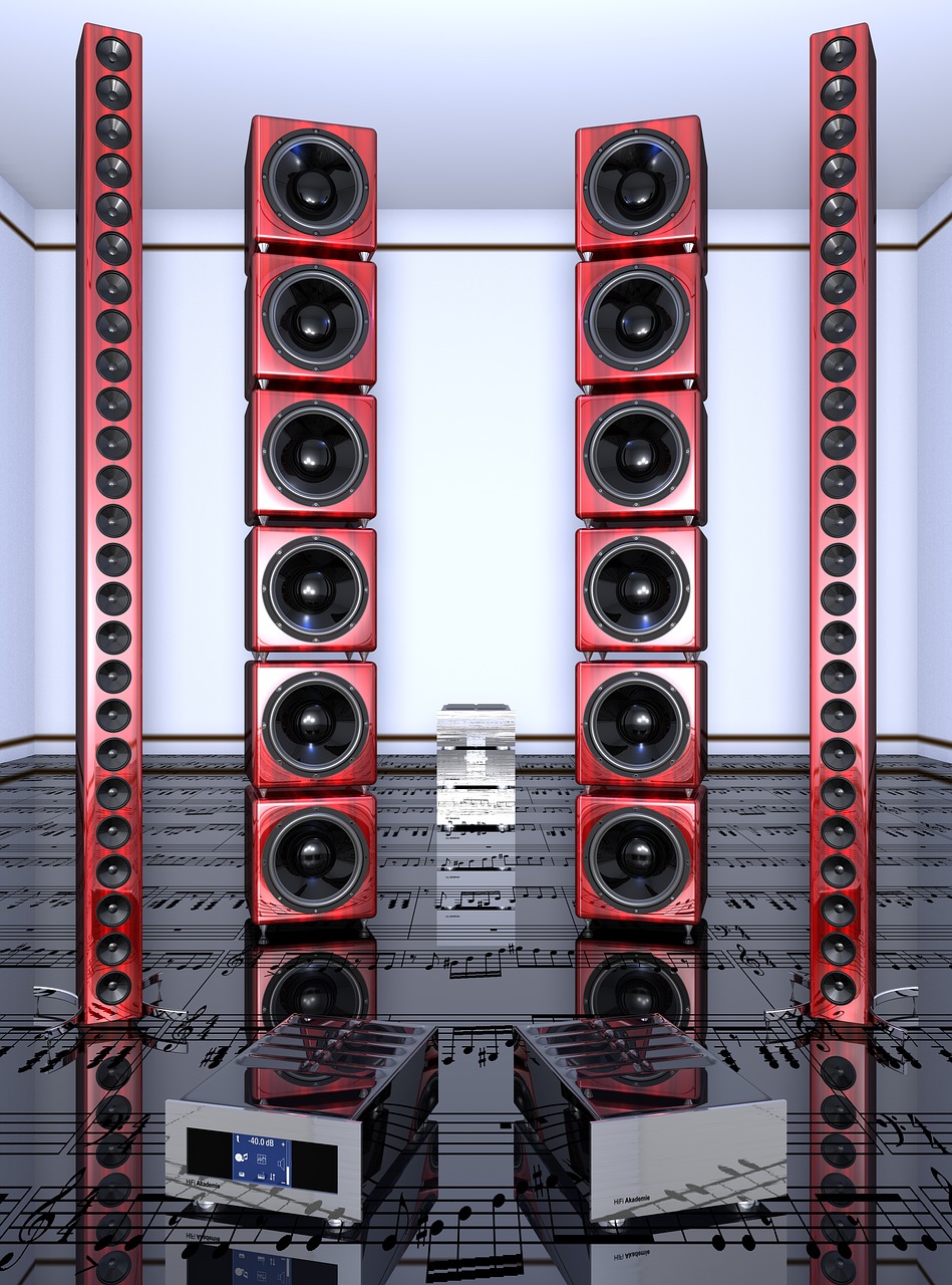 speakers line-array great ls free photo