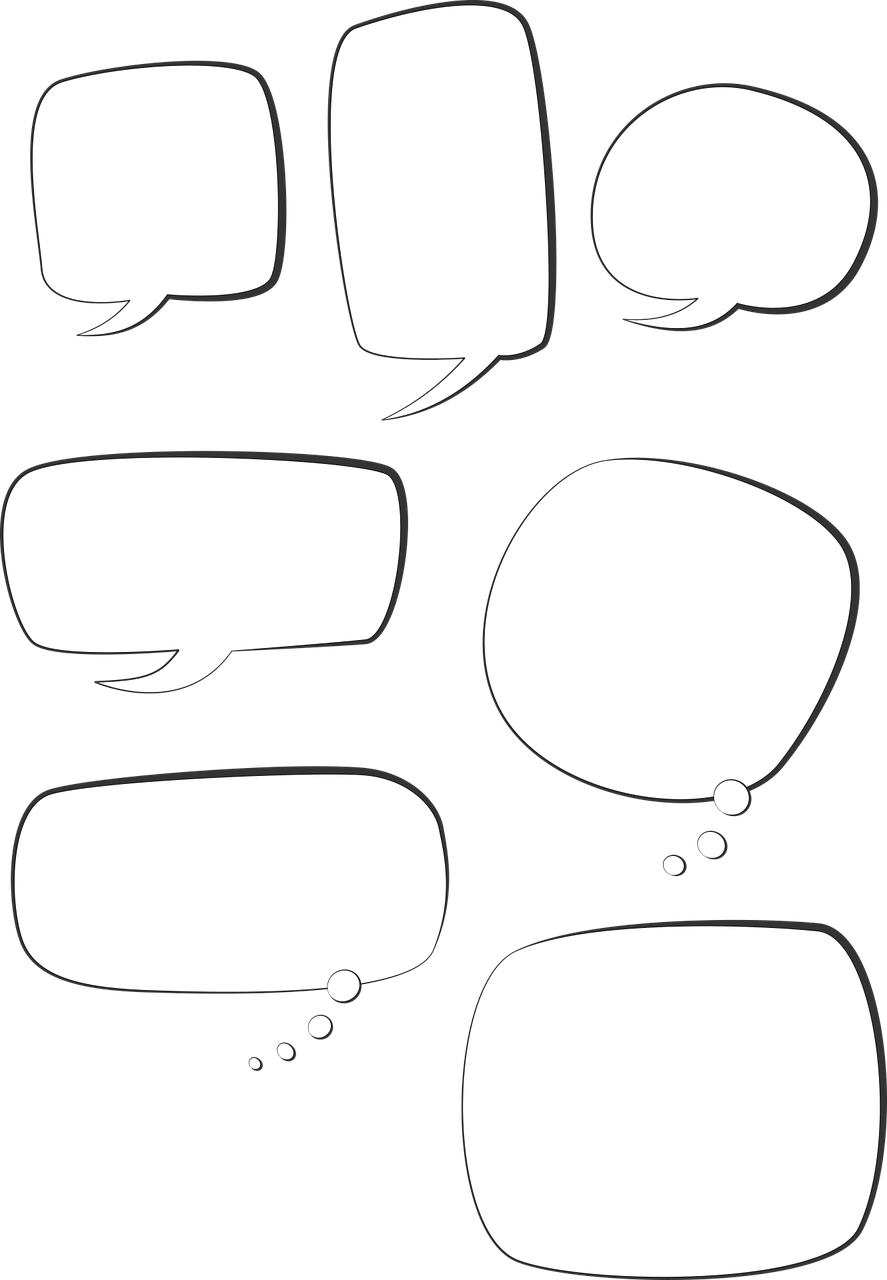 speech bubble text box talk bubble free photo