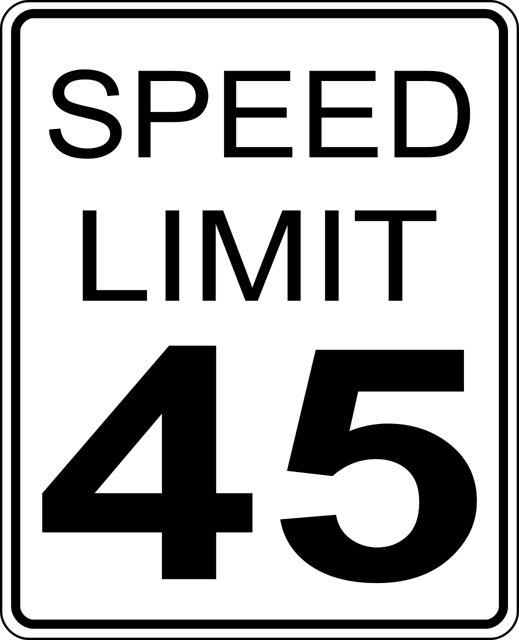 speed limits sign free photo
