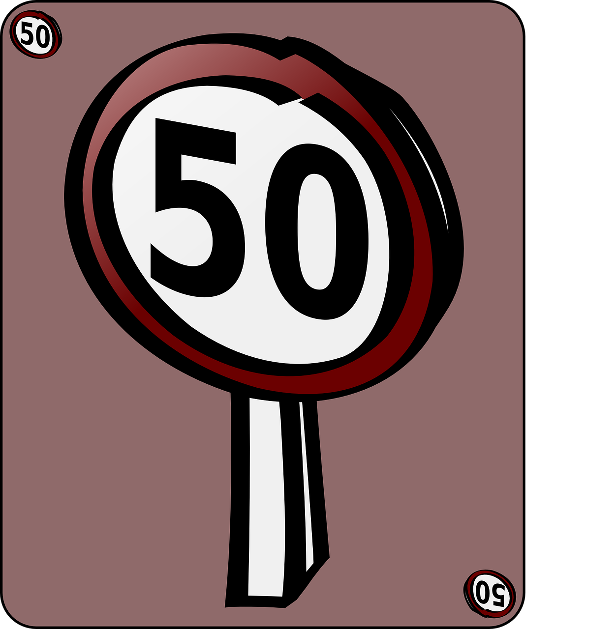 speed limit speed road sign free photo