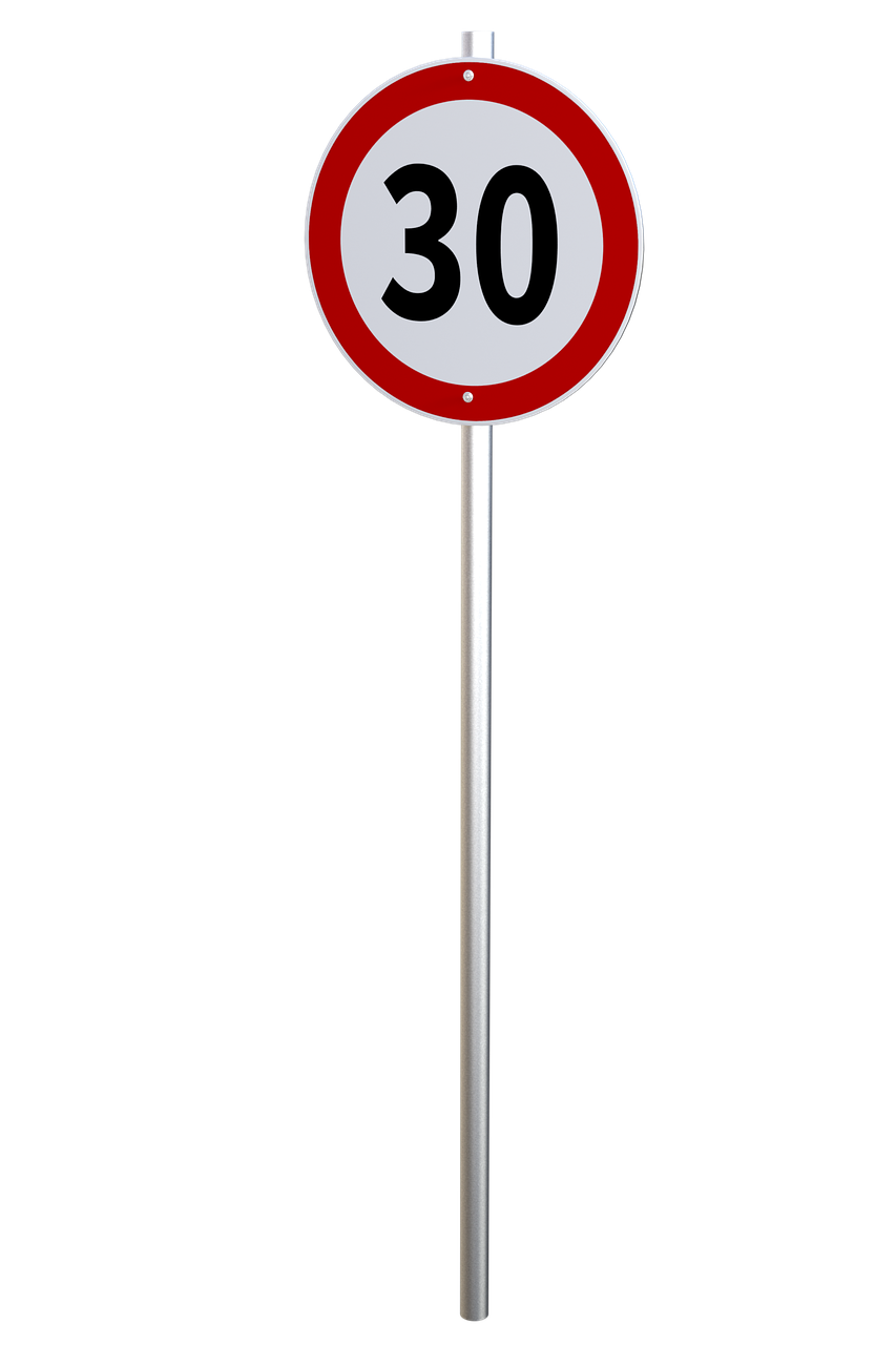 speed limit traffic sign regulation free photo