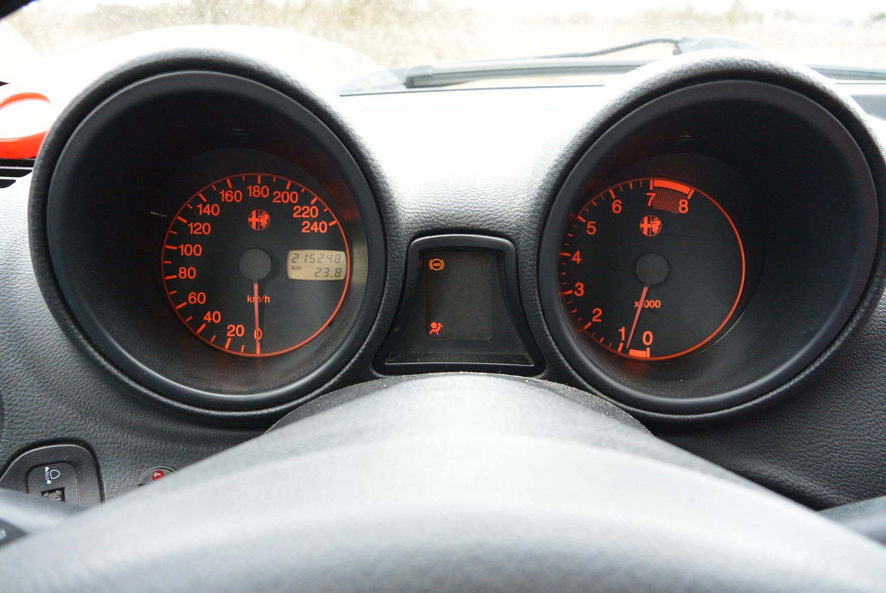 speedometer tachometer dashboard free photo