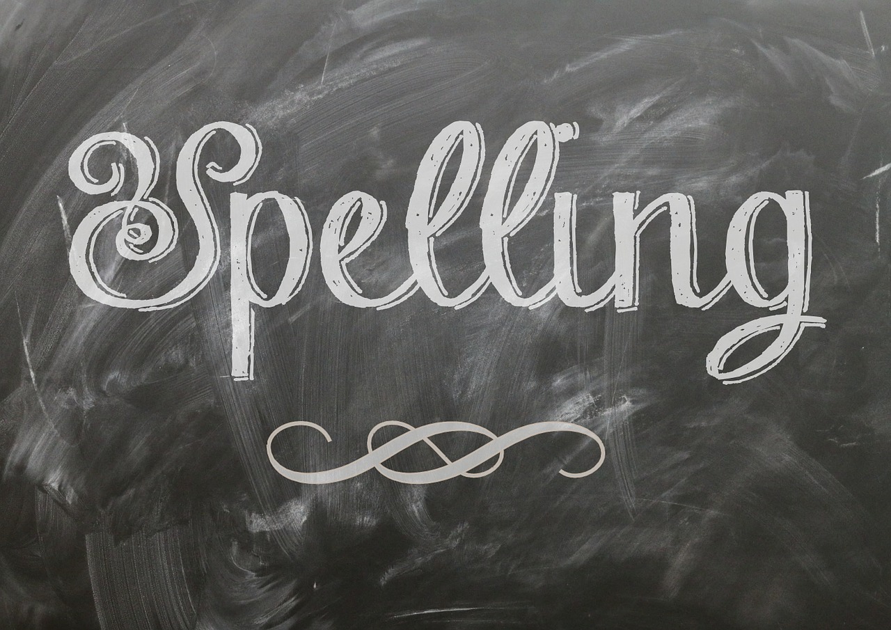 spelling language blackboard free photo