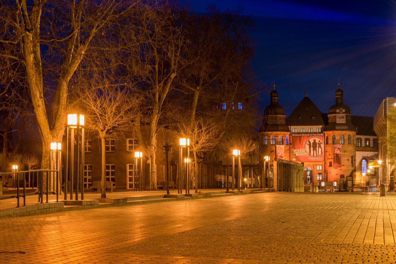 speyer night photograph cathedral square free photo