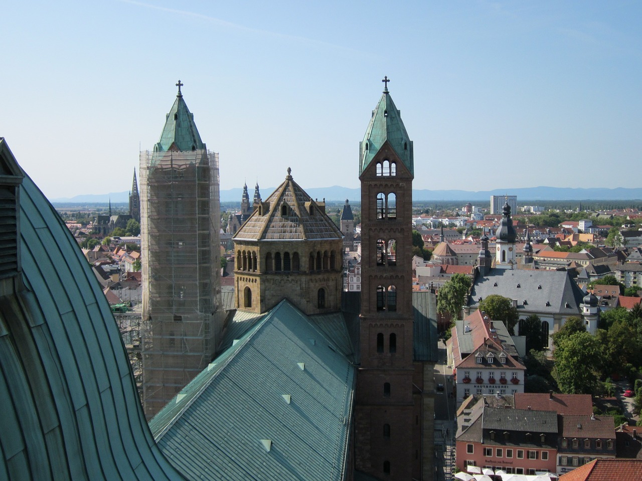speyer cathedral exterior free photo