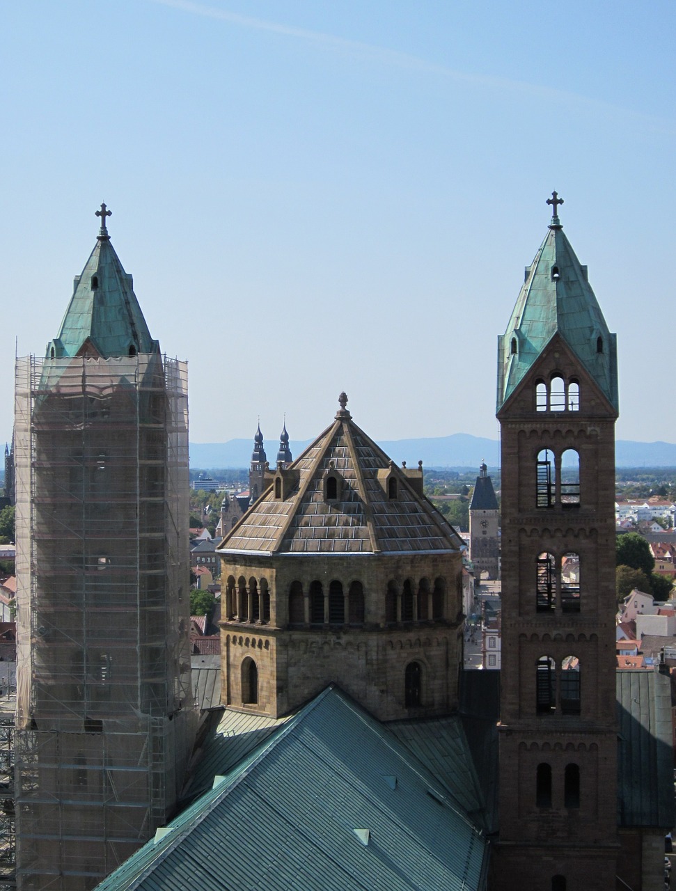 speyer cathedral exterior free photo