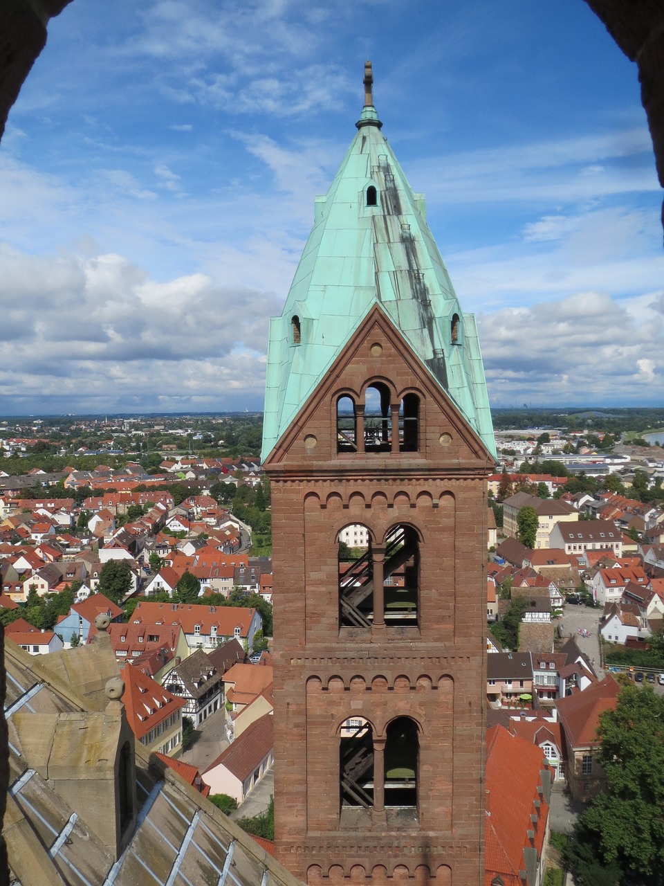 speyer cathedral tower free photo