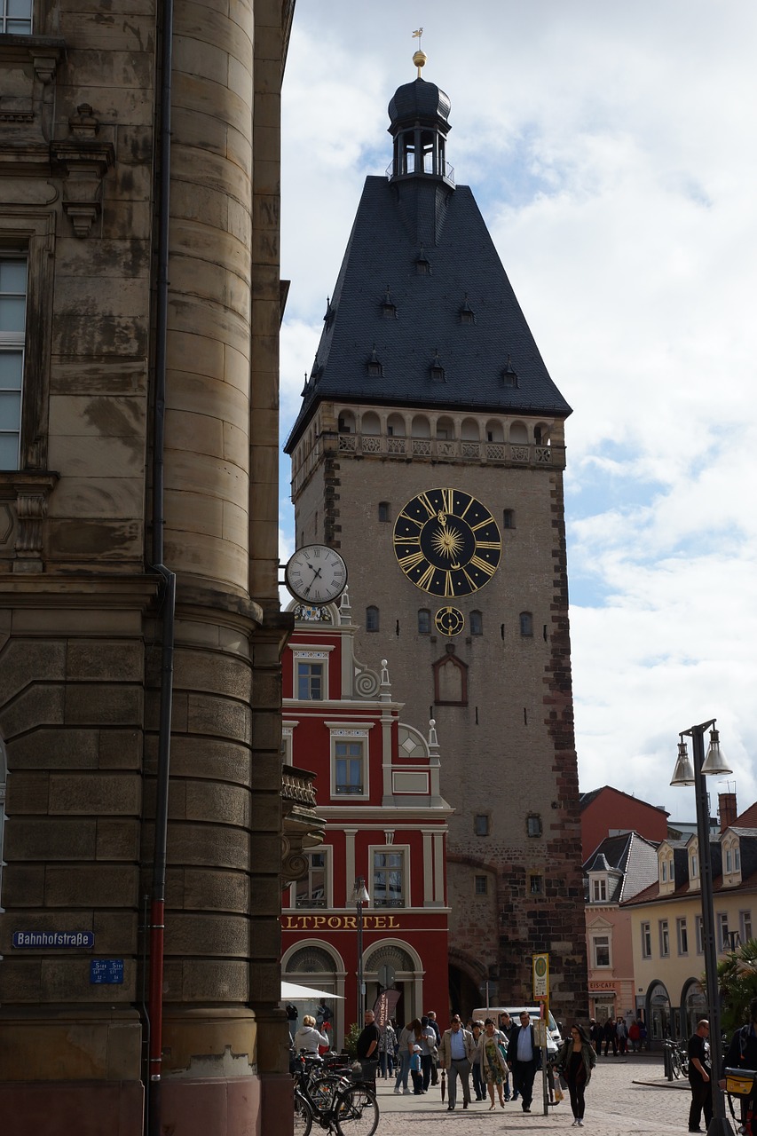 speyer post place old gate free photo