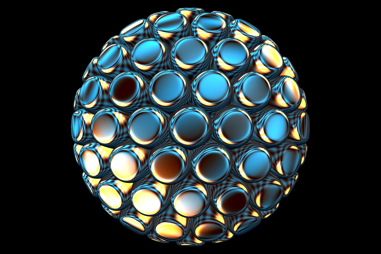 sphere 3d ball free photo