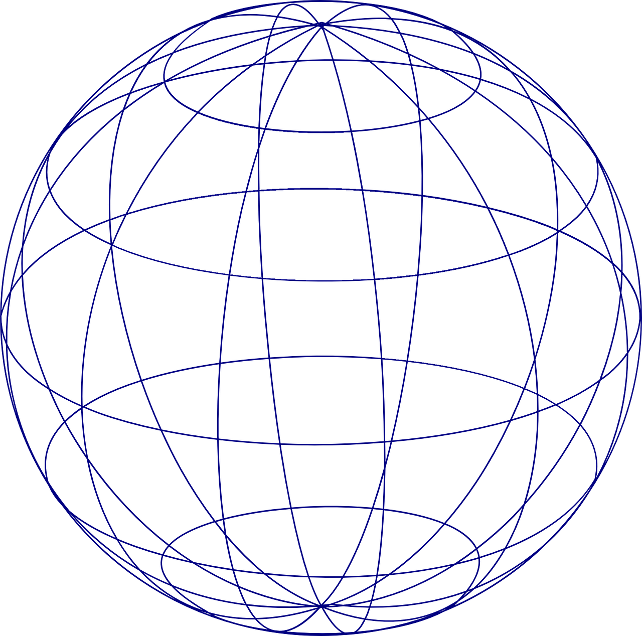 sphere globe grid free photo