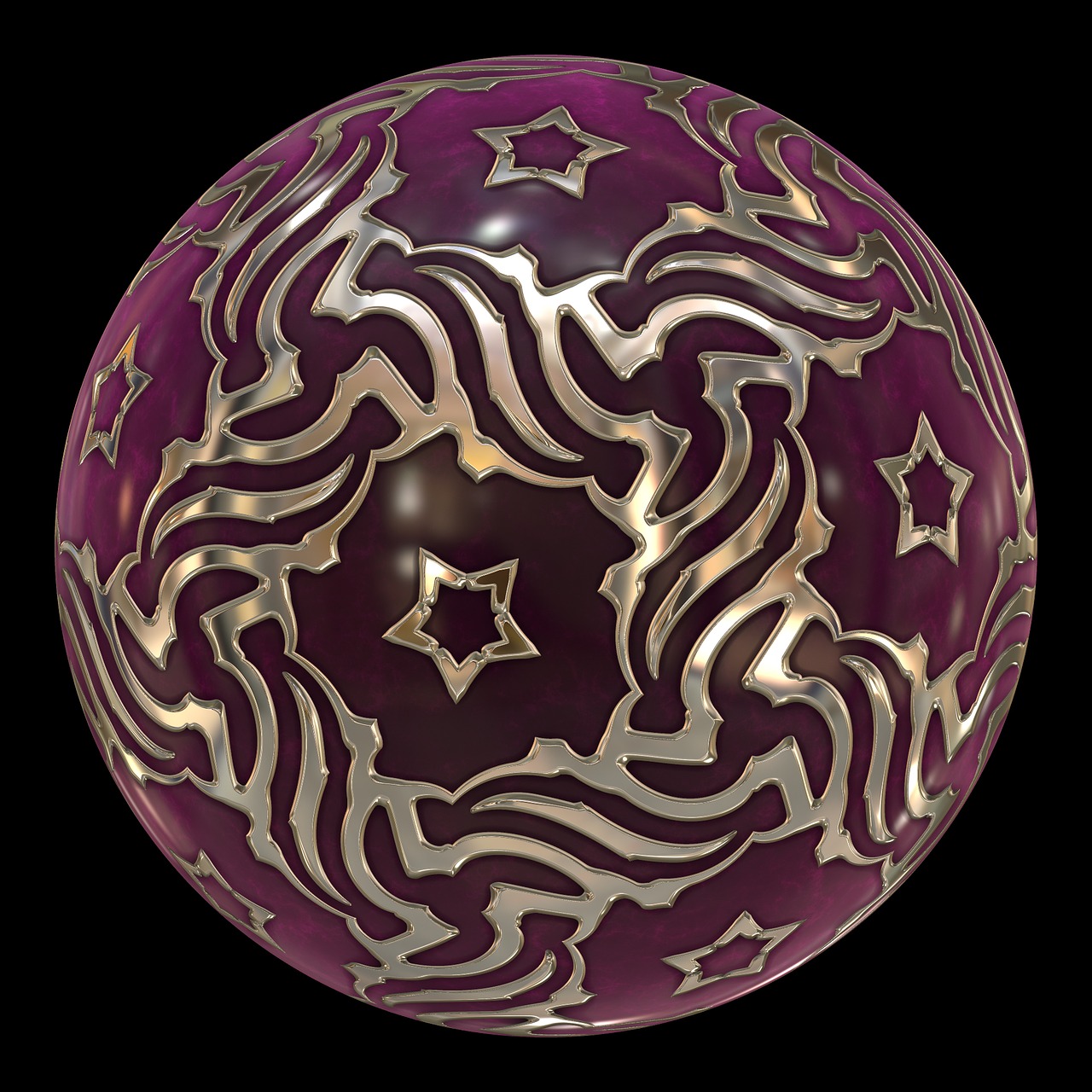 sphere orb decoration free photo