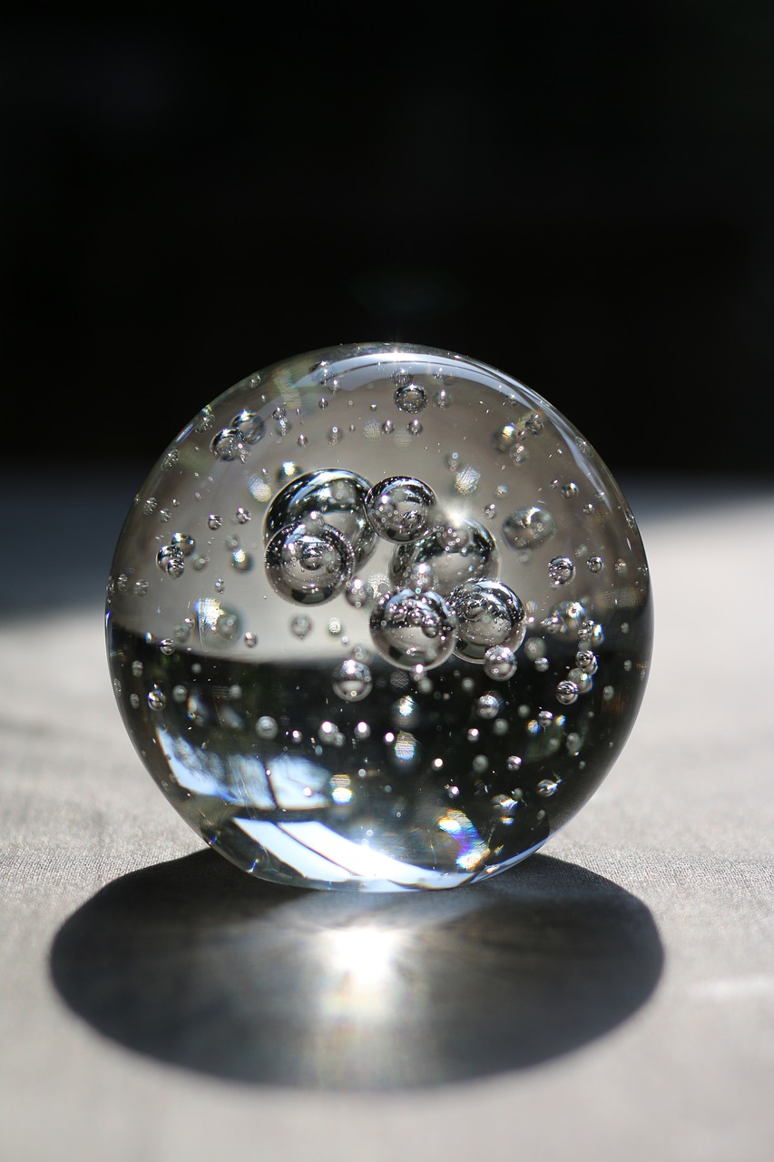 sphere  glass ball  decoration free photo