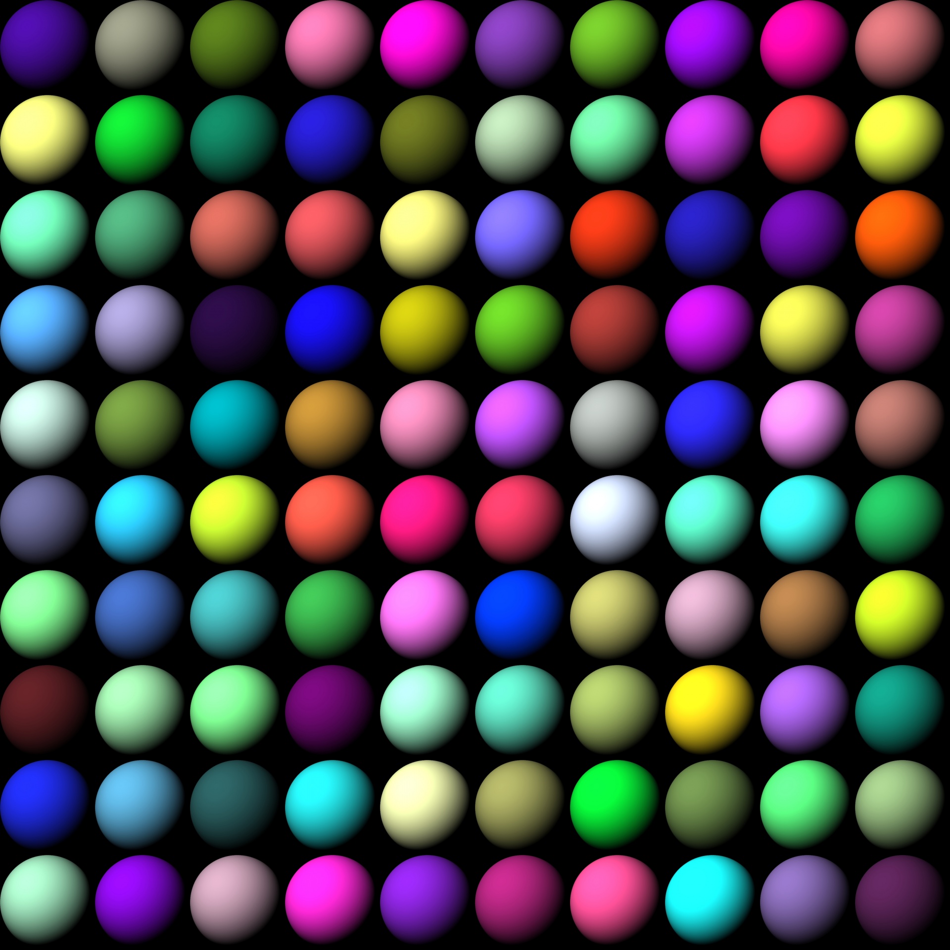 color colorful spheres free photo